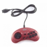 Джойстик  Turbo (1.5 М) Красный для игровой приставки Sega