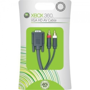 Кабель VGA+AV для Xbox 360 ― Магазин игровых приставок, PSP, VITA, Xbox, PS3